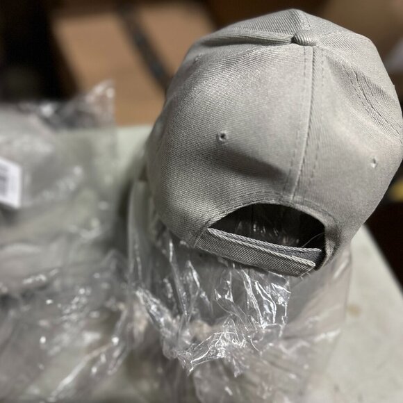 Top Level Baseball Cap Men Women - Classic Adjustable Plain Hat(Light Grey) - Picture 7 of 8